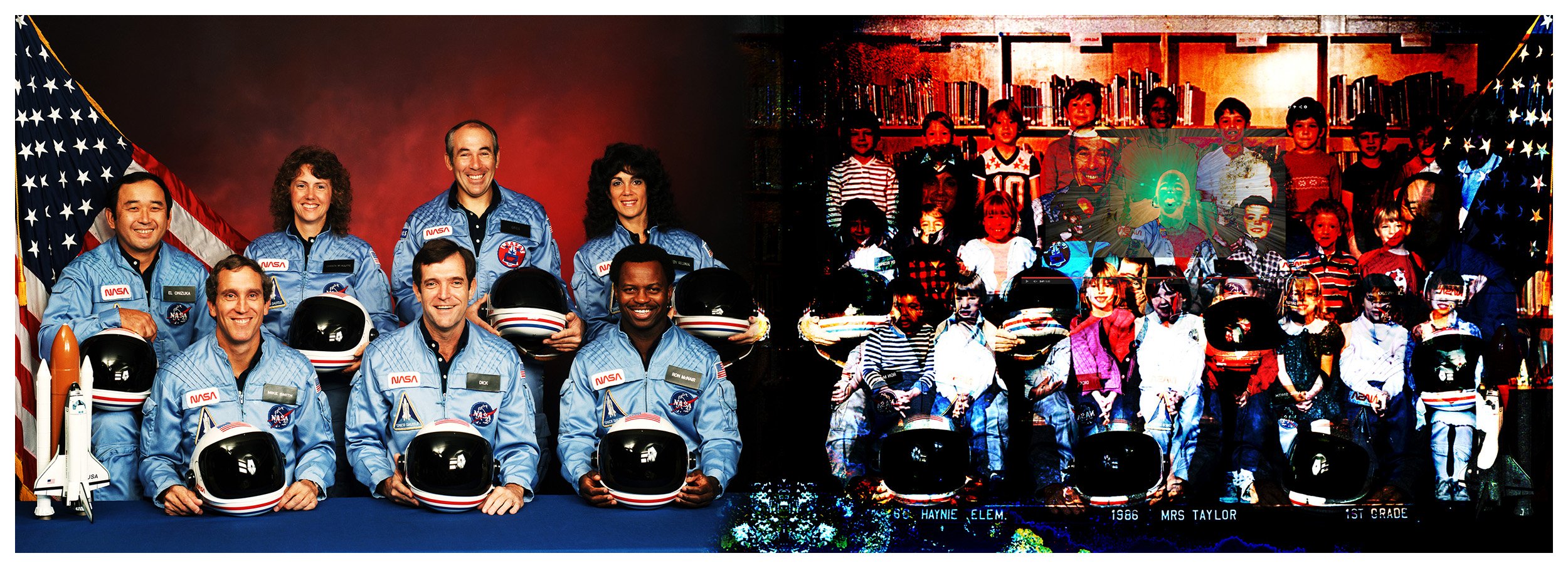 Last Action Hero (group pic), 2015 | pigmented inkjet print | 28" x 80" (71.12 x 203.2 cm)