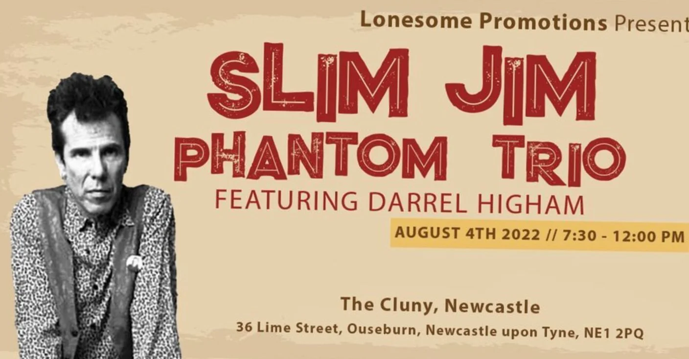 Slim Jim Phantom Trio with Darrel Higham | Newcastle