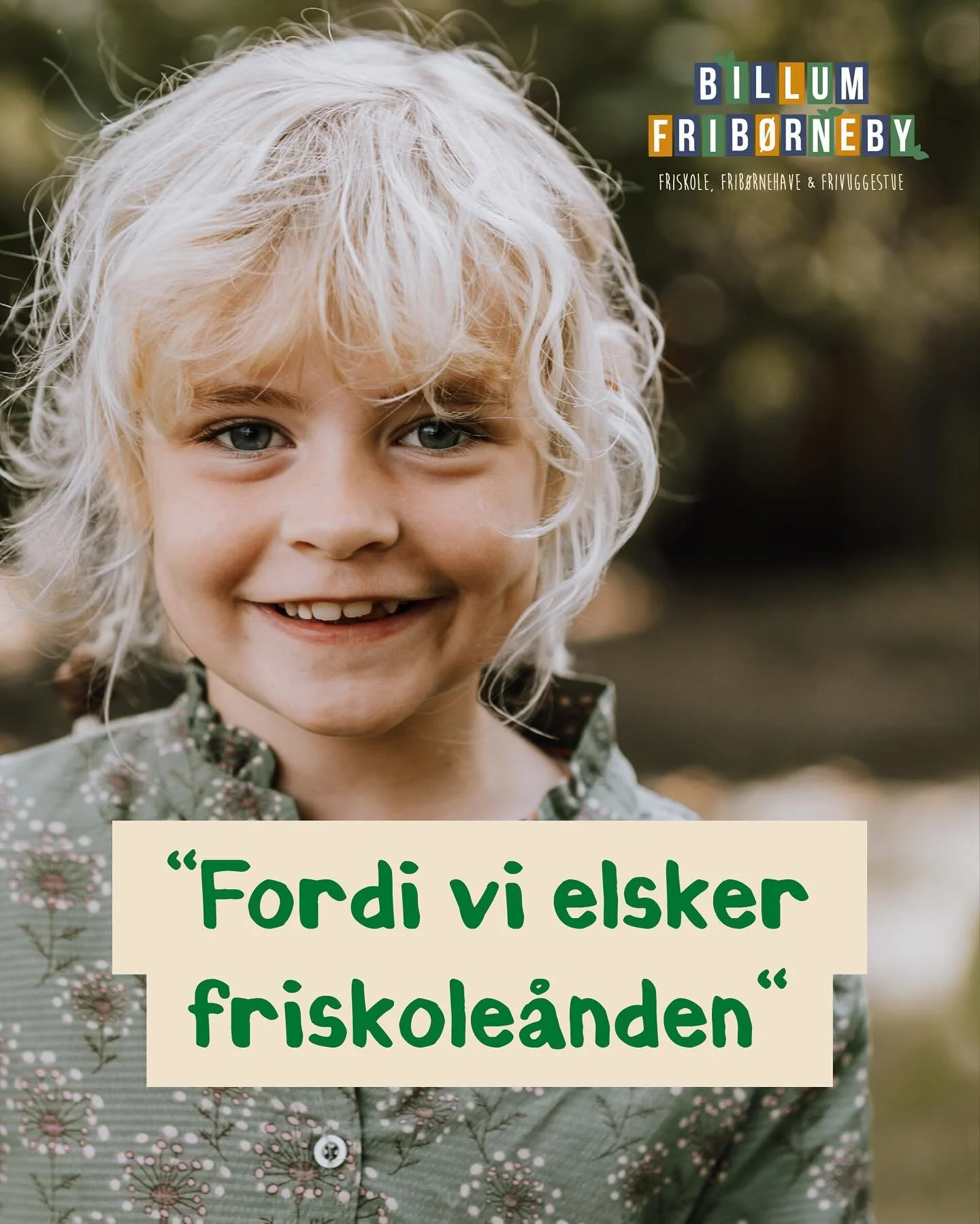 Vi giver ordet til Frib&oslash;rnebyens for&aelig;ldre, b&oslash;rn og ansatte &ndash; og bliver klogere p&aring; hvorfor de har valgt vores f&aelig;llesskab til 🌱

Dette citat er fra et for&aelig;ldrepar med b&oslash;rn i b&aring;de friskole, frib&