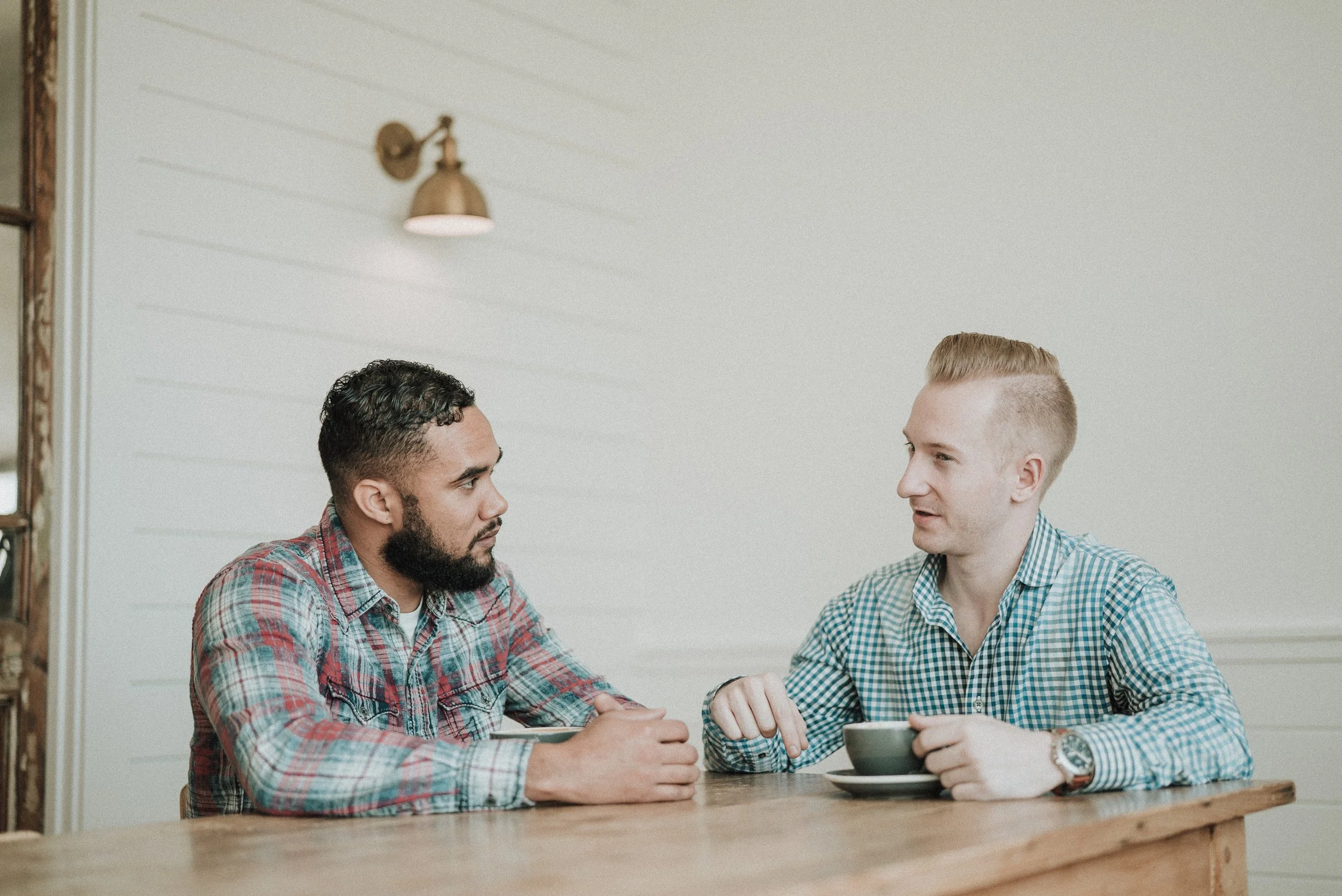 Reflection   “Sometimes you change people’s lives just by saying ‘good morning.’ I always say to myself, ‘I’ll never see this person again on the elevator, on the stairwell, in the grocery store. This is the only chance, the two of us.’”