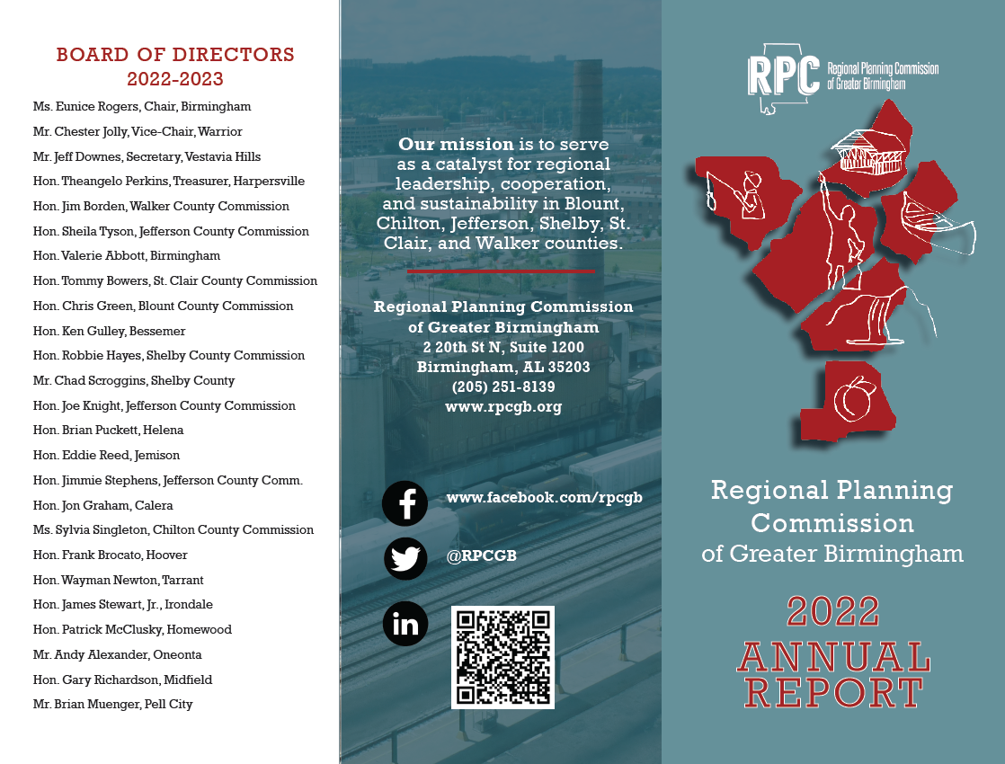 RPC Annual Report — Regional Planning Commission of Greater Birmingham