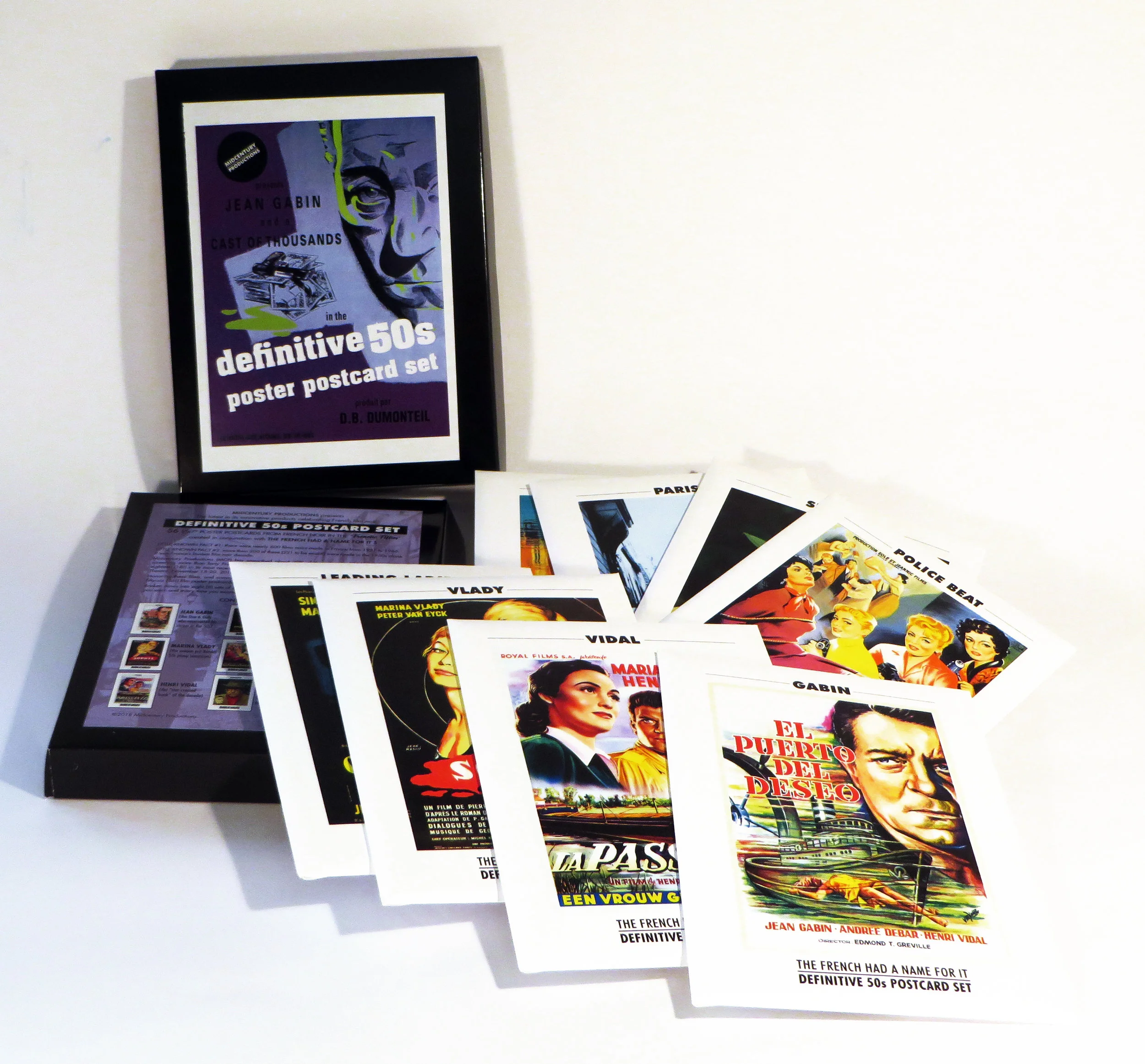 Boxed postcard set