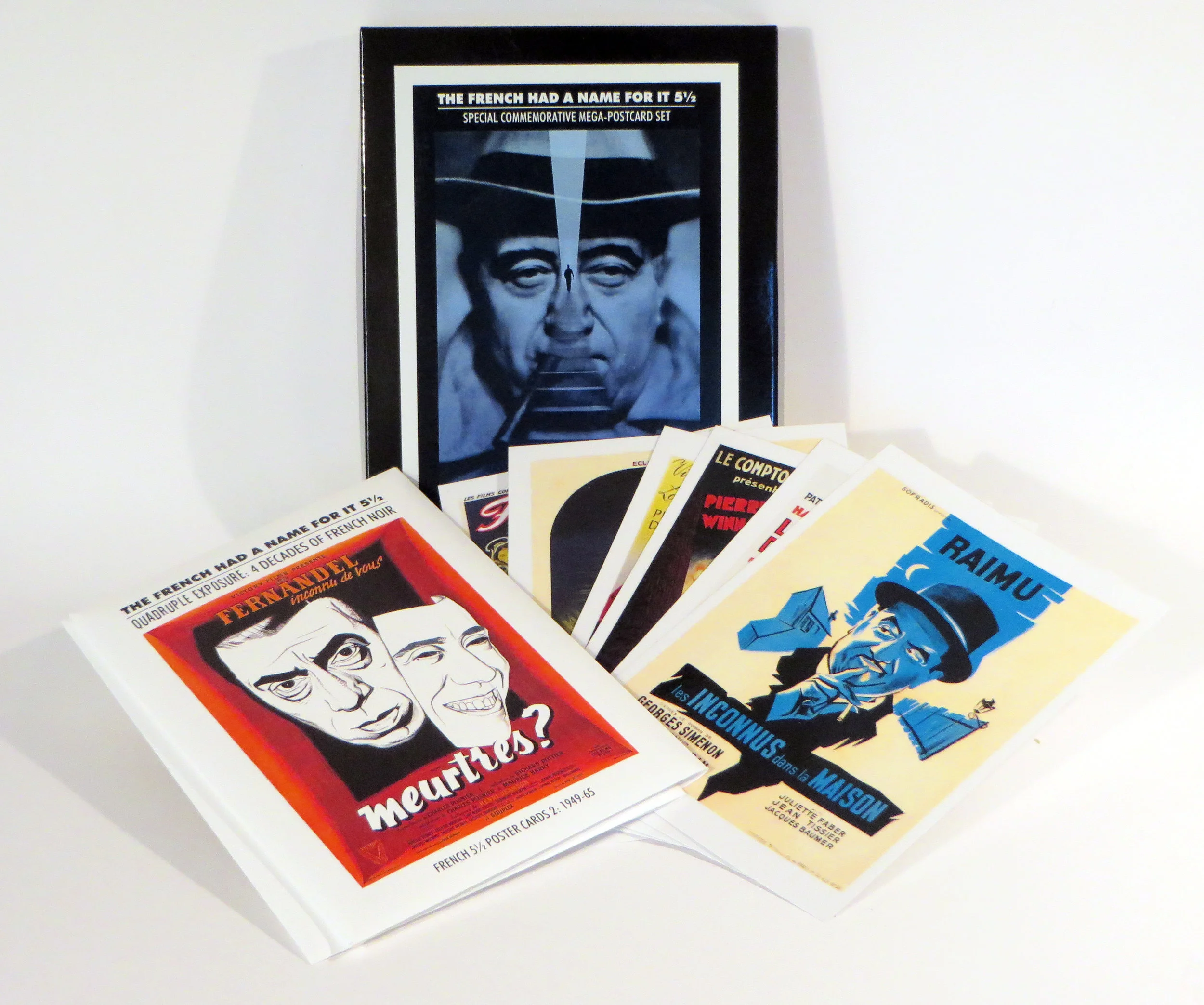 Boxed set of cards French 5 1/2