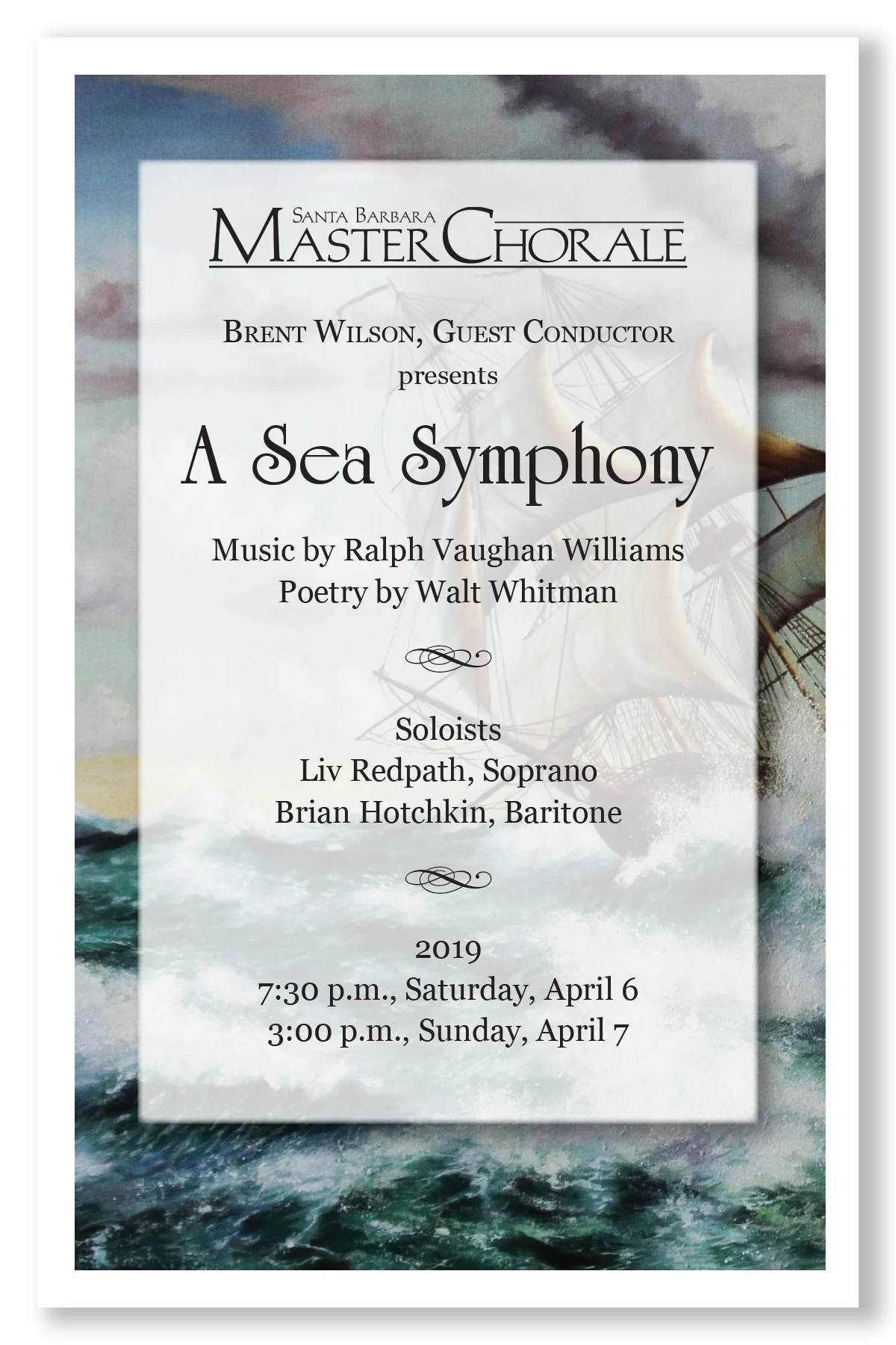 Program poster