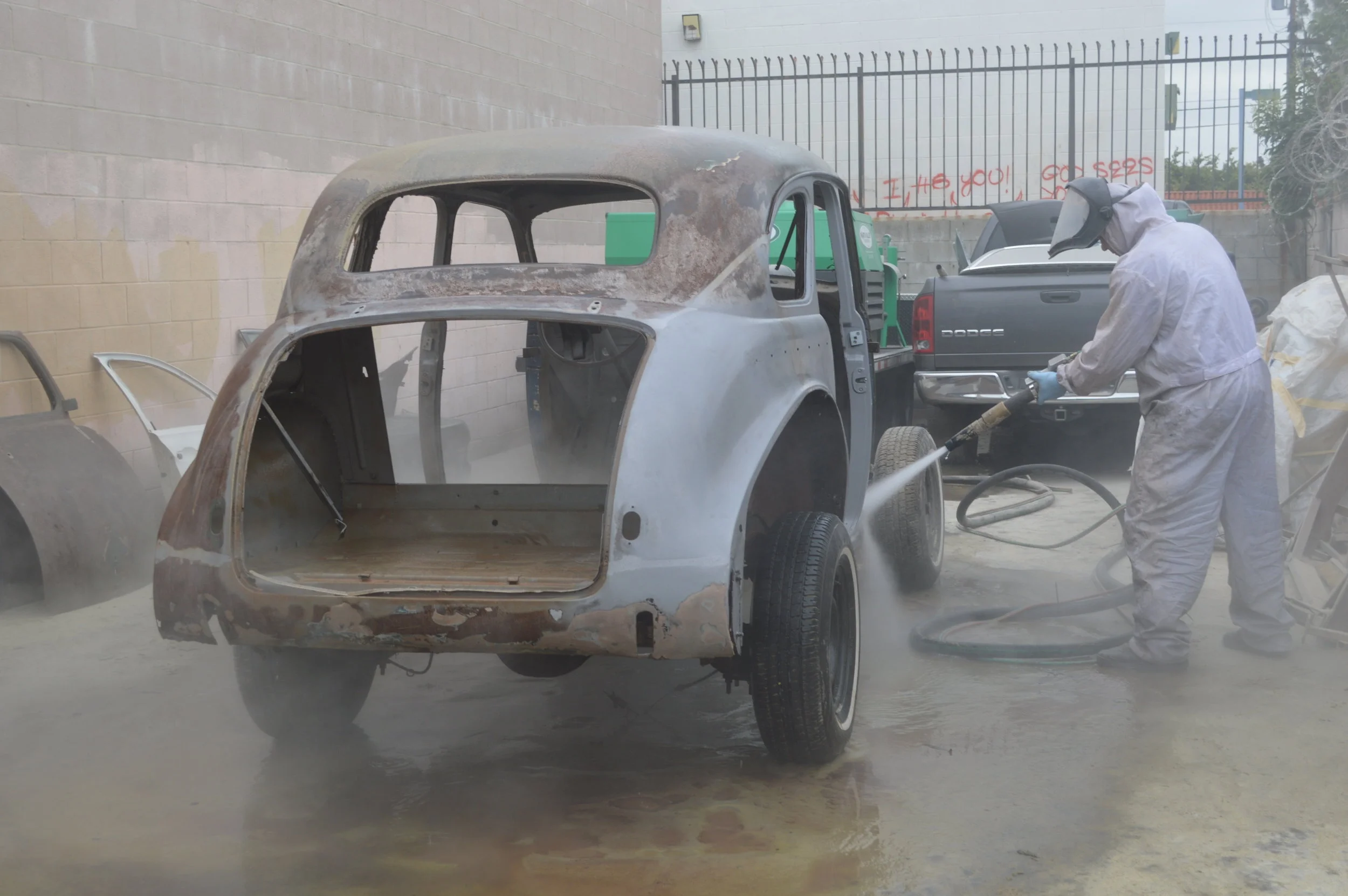 What is Sandblasting?