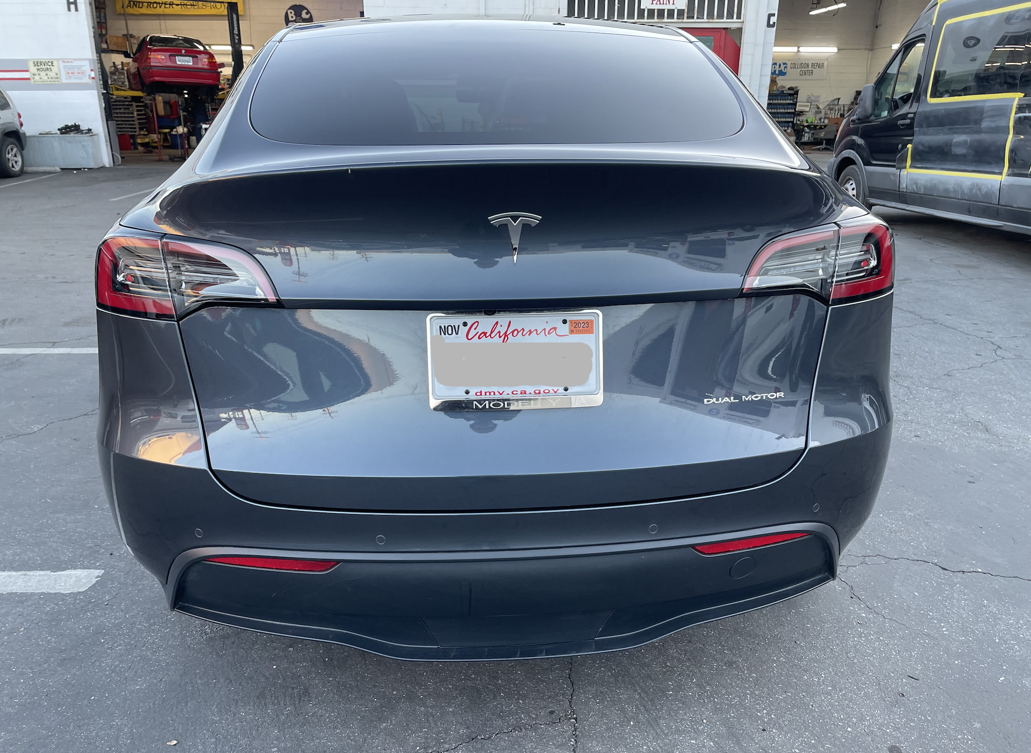 TESLA MODEL Y REPAIR VENTURA GREY