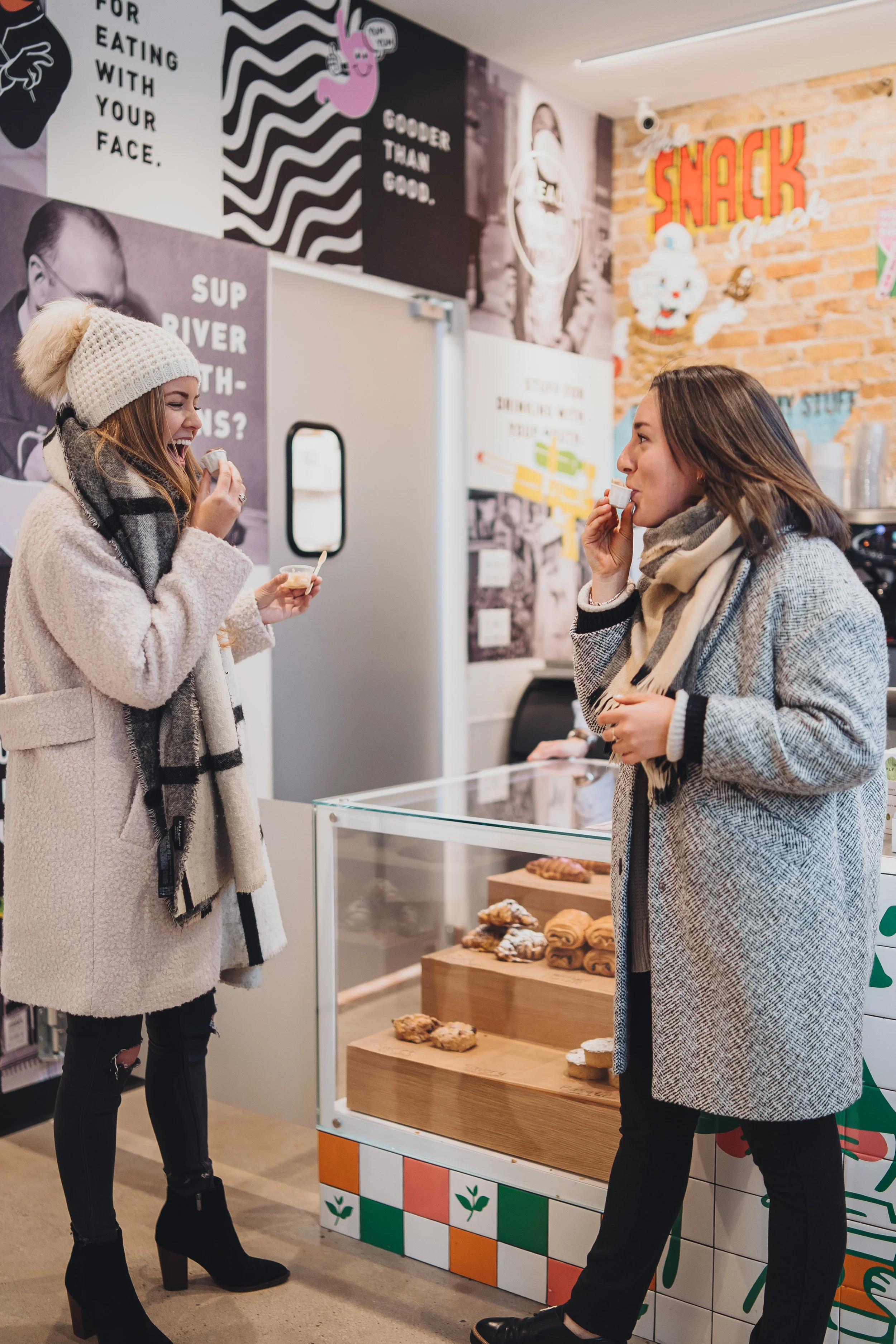 Monika Dixon and Monika Dixon Public Relations Team enjoy a fun outing to Real Good Stuff Co. in River North - one of their favorite spots for a healthy pick-me-up!