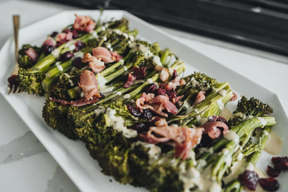 Monika Dixon of Monika Dixon Public Relations got the hottest tips from Ashely Walter on how to make healthy side dishes for the holidays.