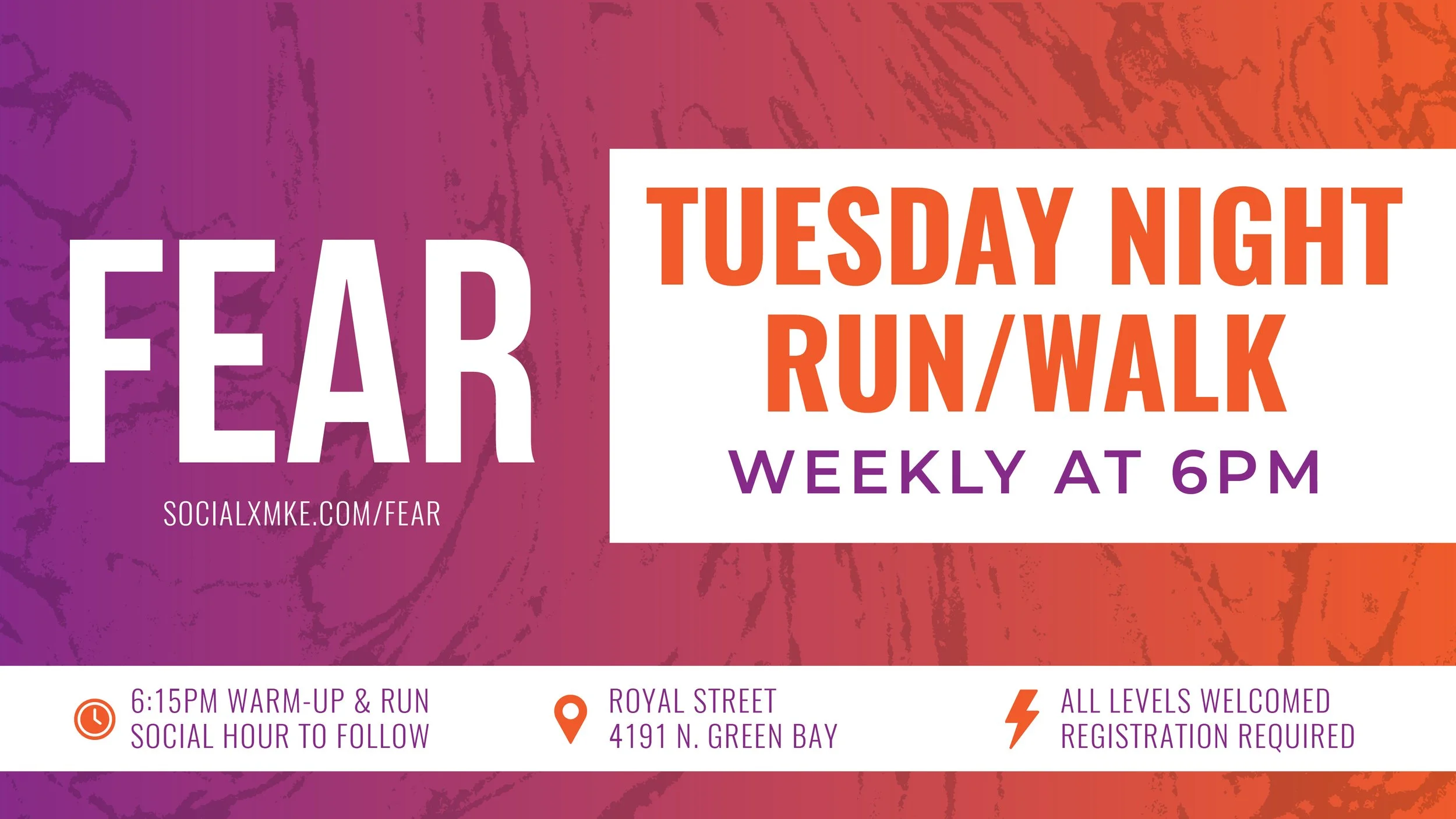 FEAR Tuesday Night Run/ Walk 