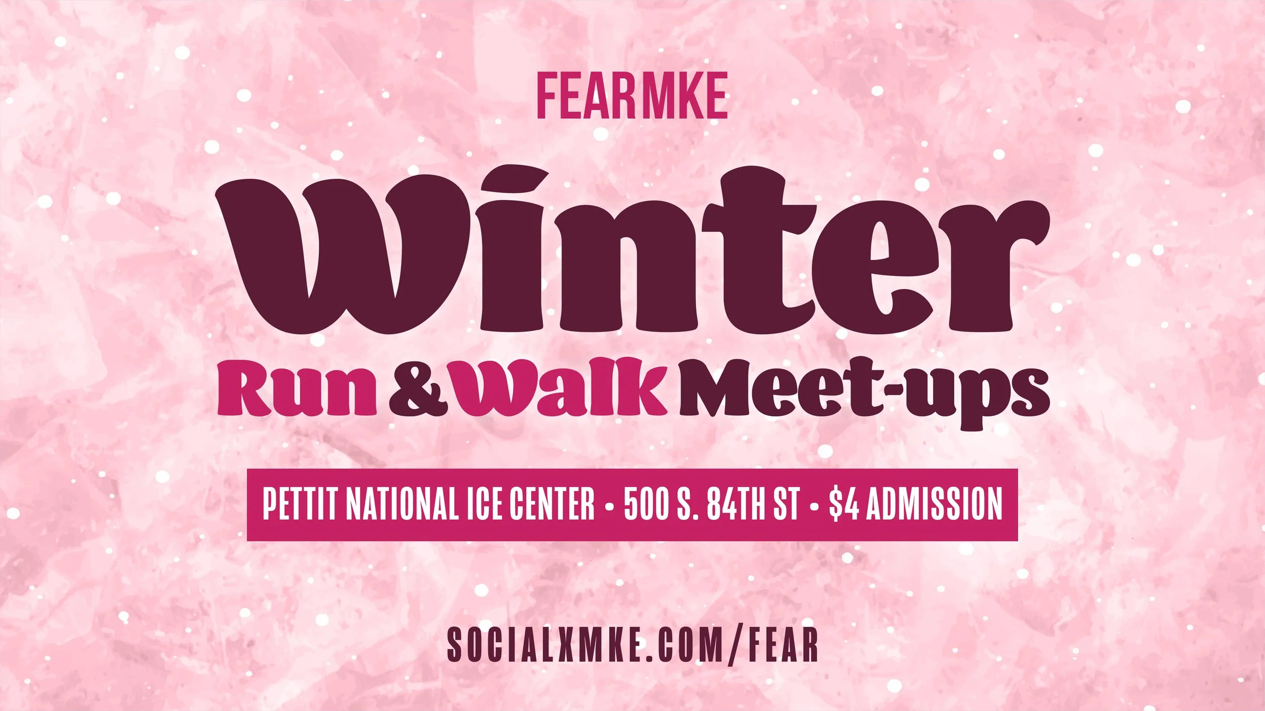 FEAR Winter Run &amp; Walk Meet-Ups - February