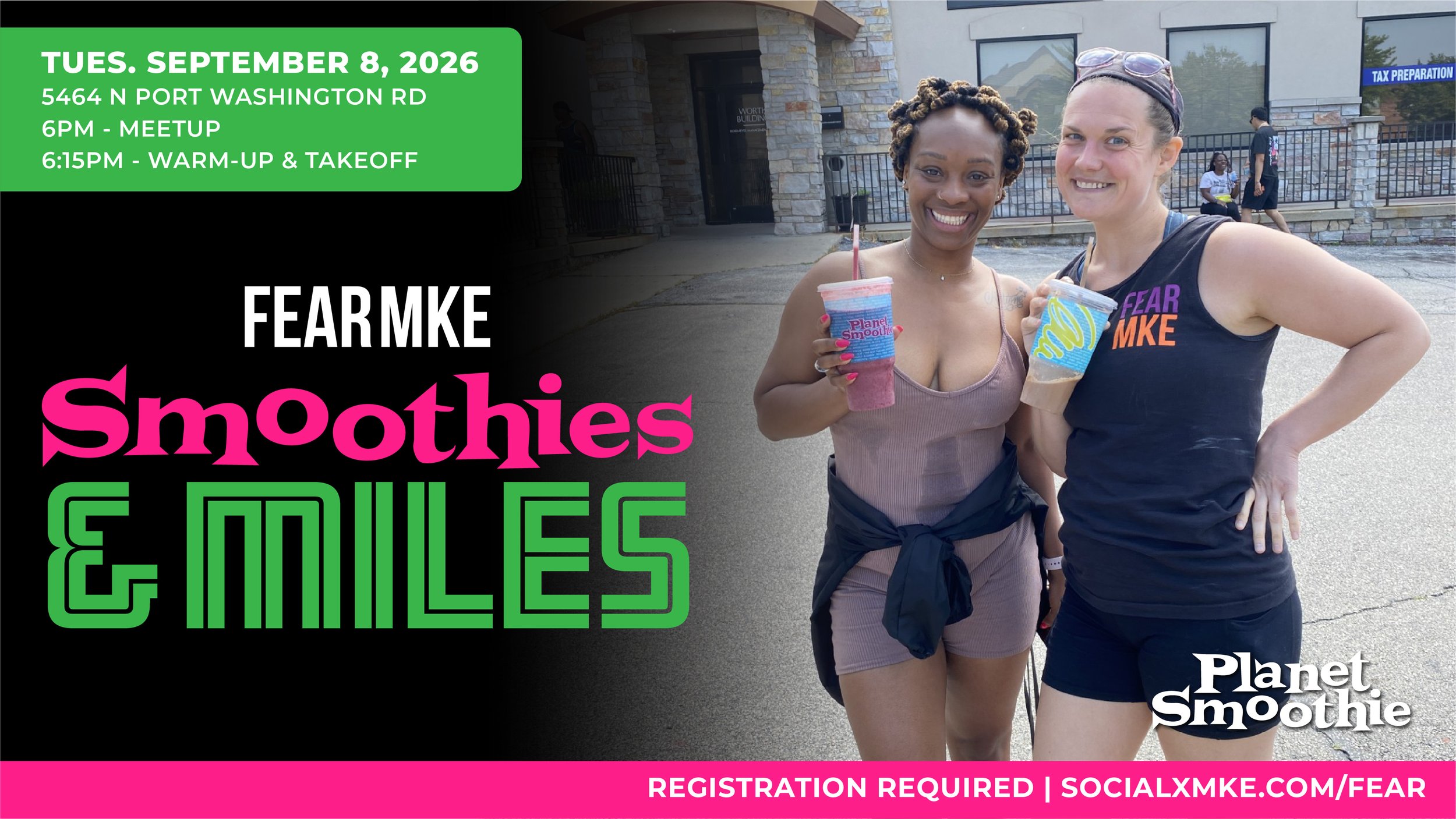 FEAR Smoothies &amp; Miles Run/Walk 