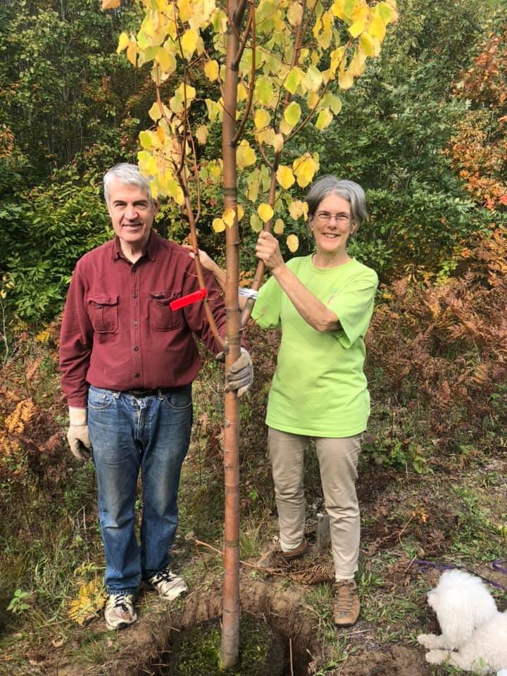 Molly and Quentin and Christophers Tree planting initiative.jpg
