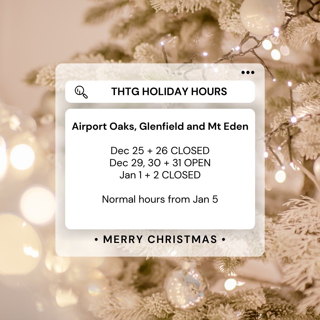 THTG Holiday hours 🎅

We are closed the Stat days, but otherwise we are open for business as usual! There may be reduced hours and staffing, but if you have an acute injury and need to be seen we will try our best to accomodate you.

In case of emer