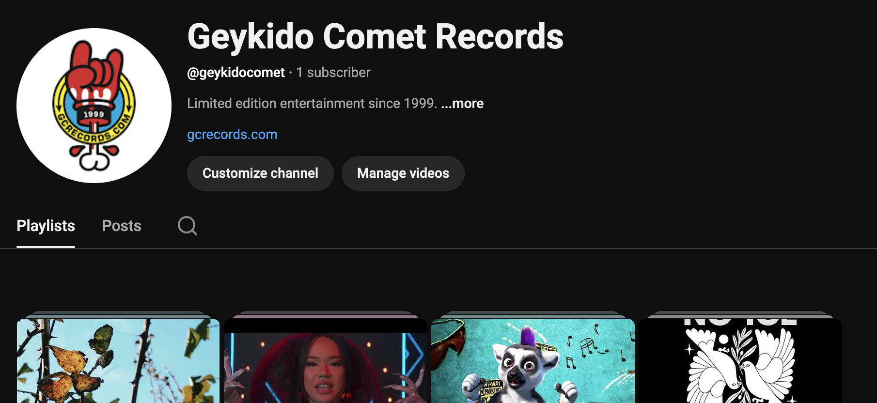 Subscribe to the Dedicated Youtube Channel