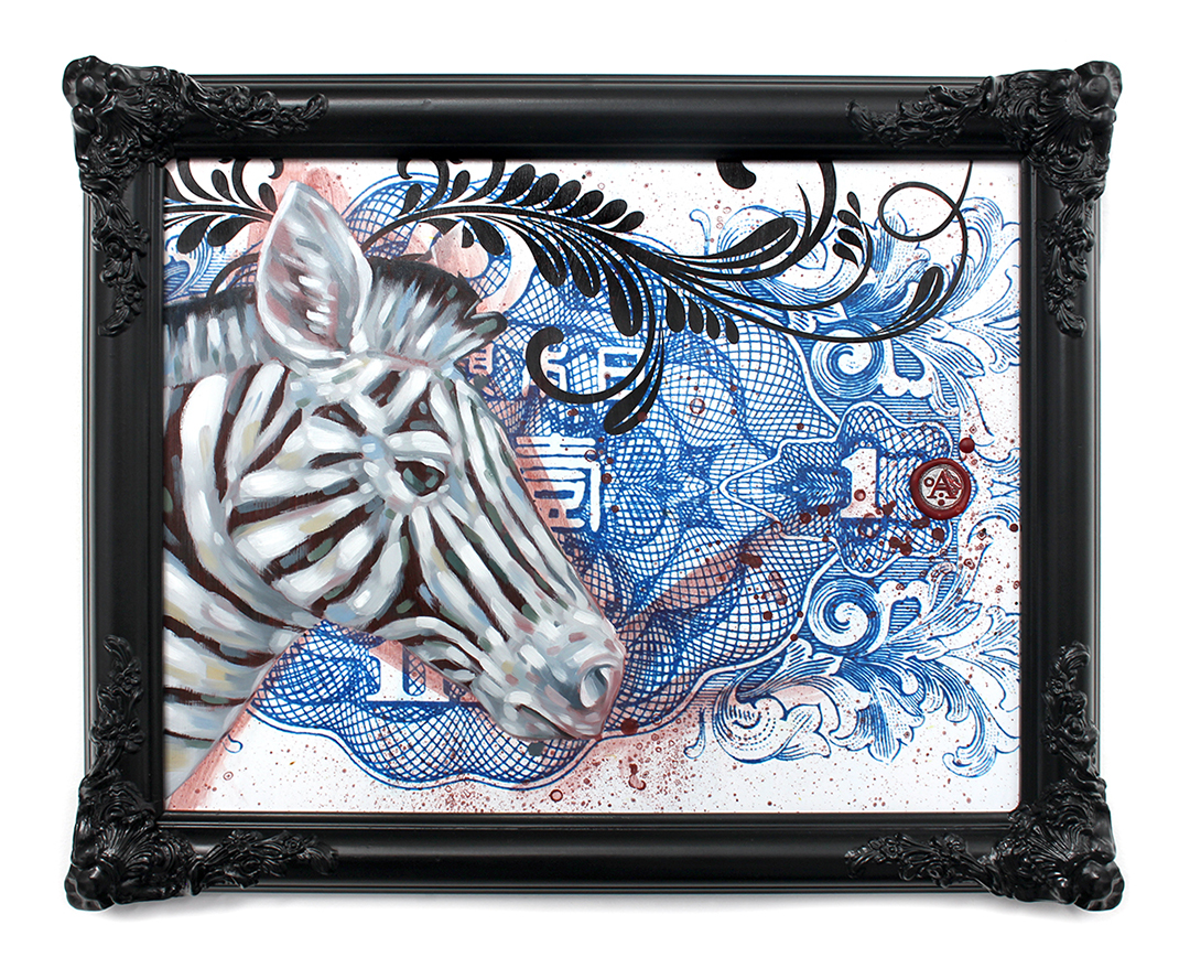 Title: ADEPT Original mixed media oil painting. 16.25" X 13.25" SOLD Looking for a print of this painting? Click Here!