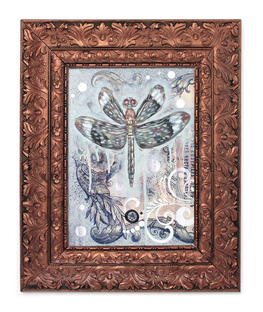 Title: CANDOR Original mixed media oil painting. 17.25" X 21.5" SOLD Looking for a print of this painting? Click Here! Or, how about a sticker?! Click Here!
