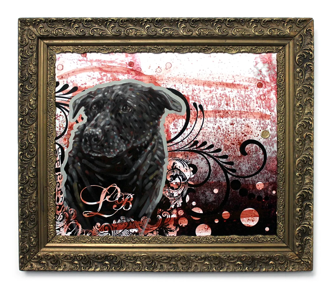 Title: LADYBIRD Original mixed media oil painting. NFS - Commission