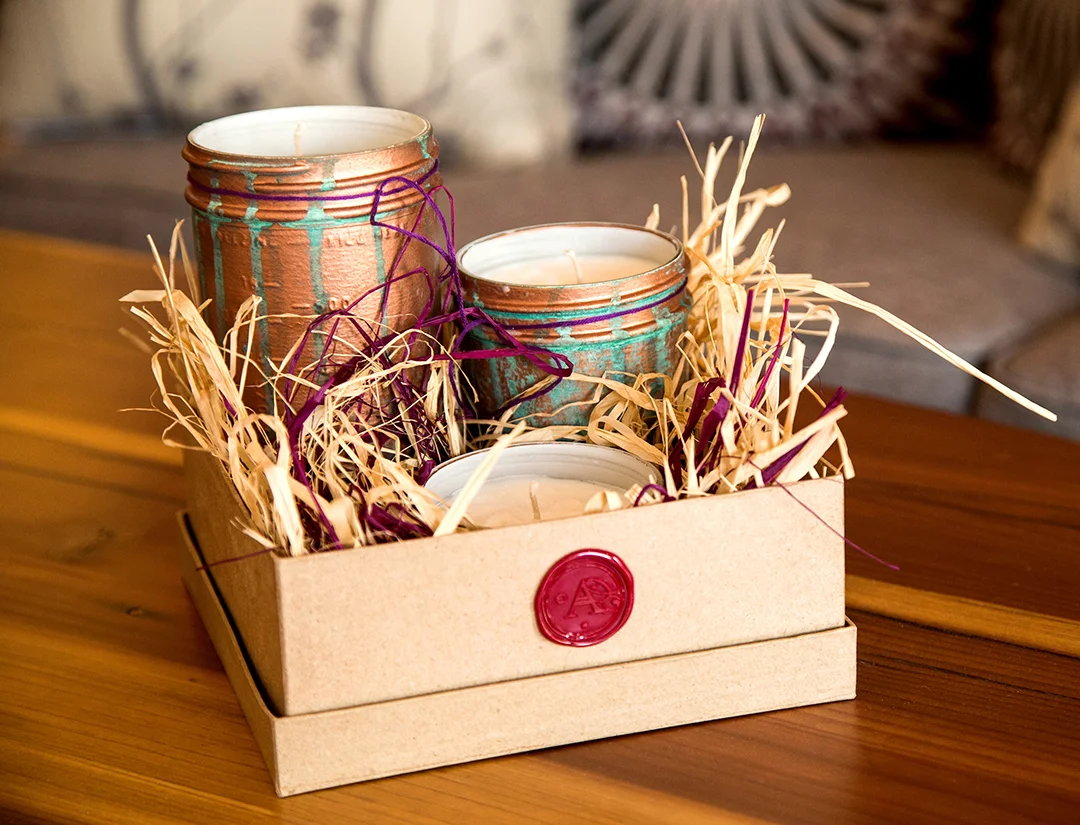 AG Custom Candle Set of 3 - Outdoor Scent