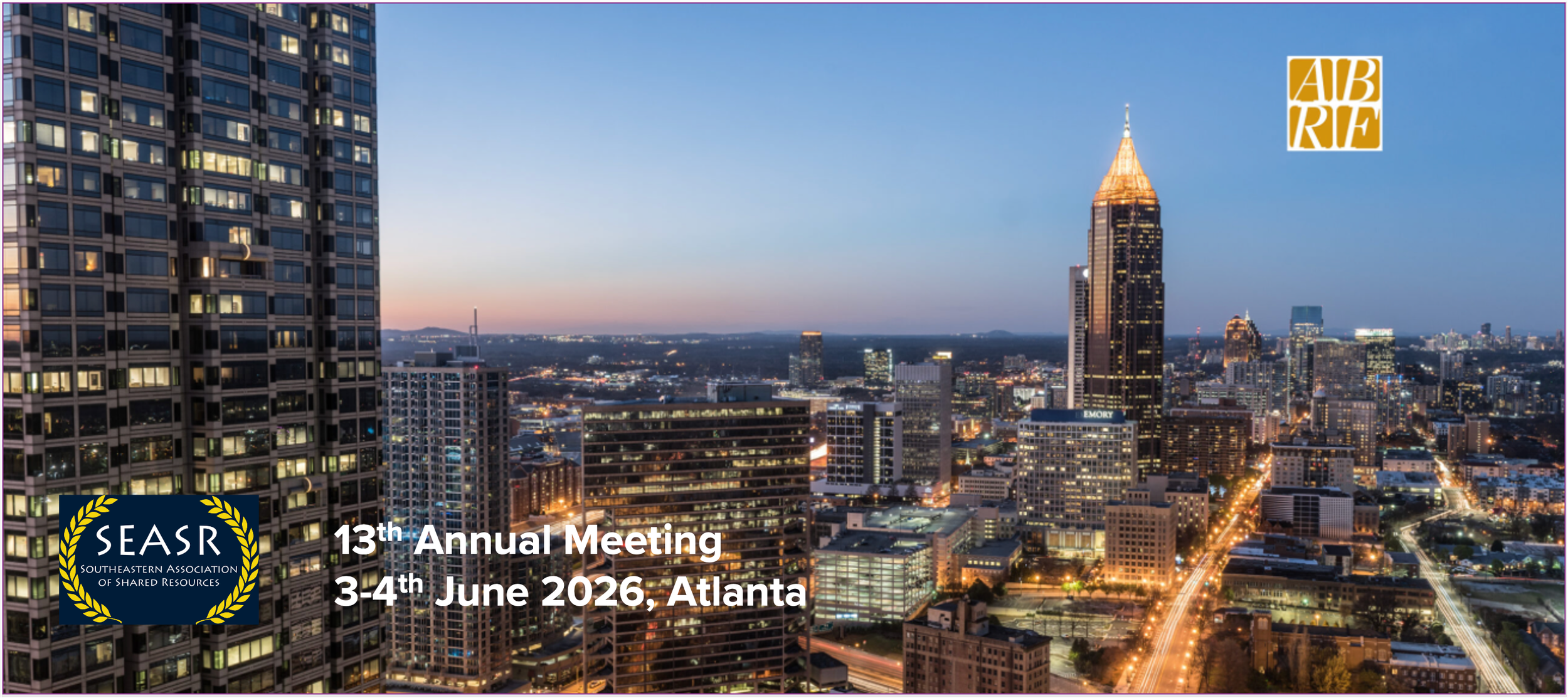 SEASR 2026 - 13TH ANNUAL MEETING