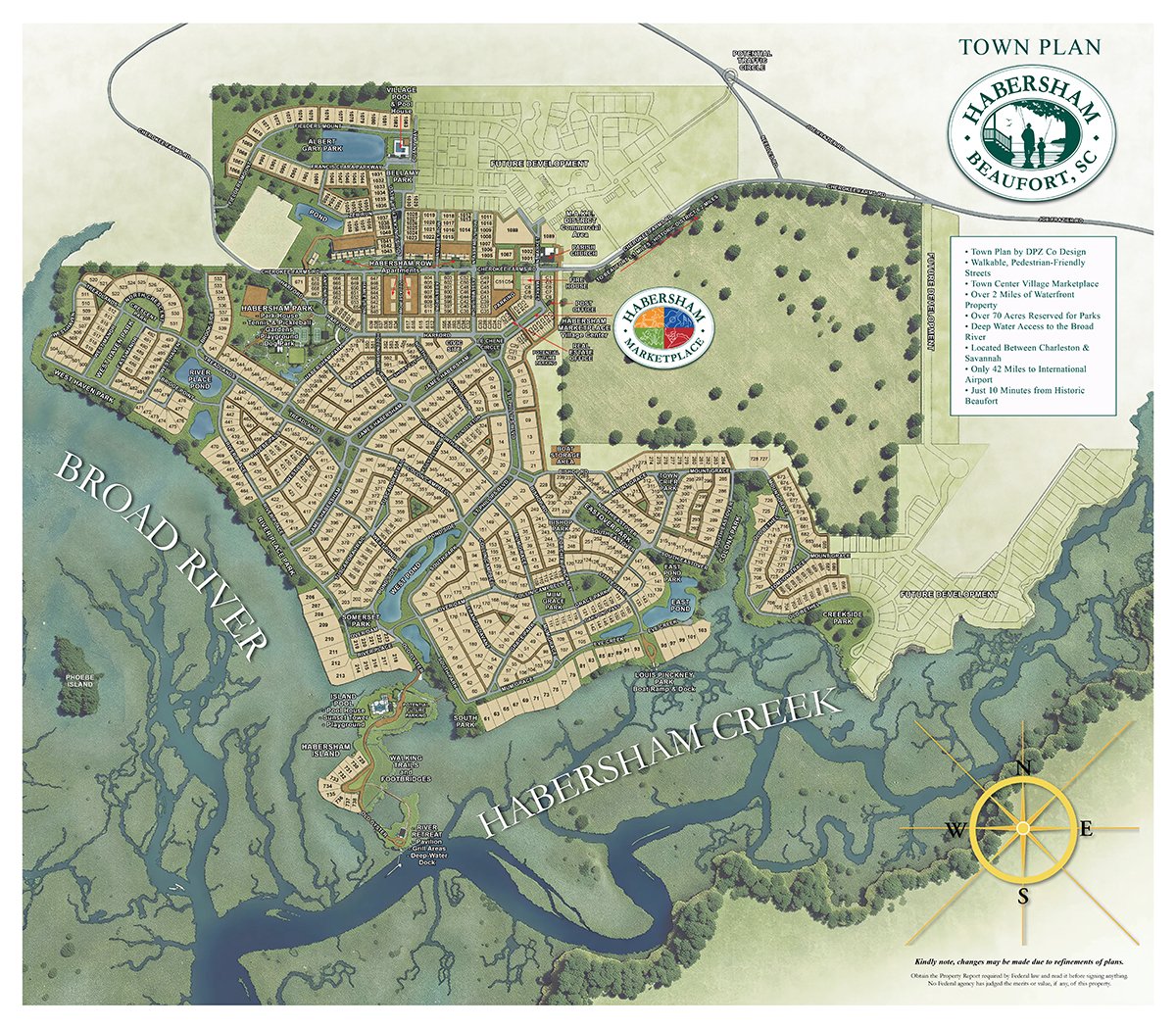 Habersham Town Plan