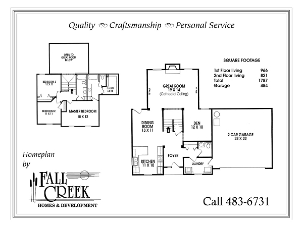 Two Story Homes Hampton Fall Creek Homes