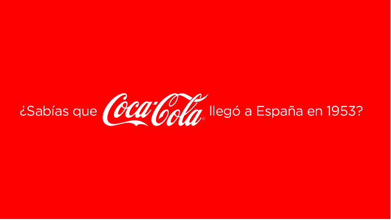 Interactive Infographic From Coca-Cola Spain