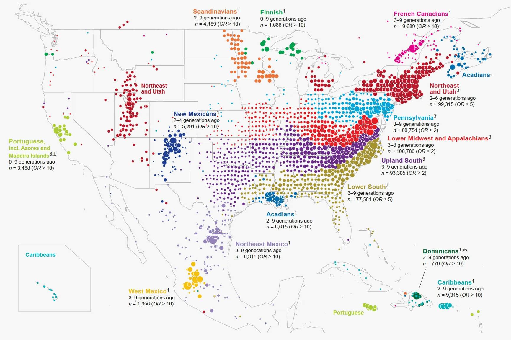 What 770,000 Tubes of Saliva Reveal About America