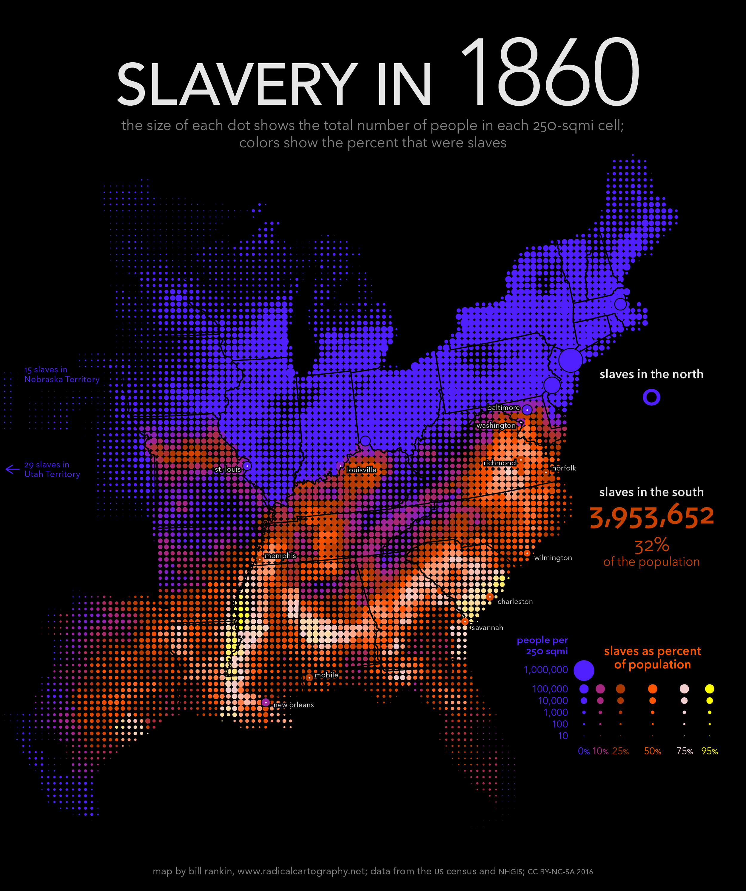 American Slavery Maps
