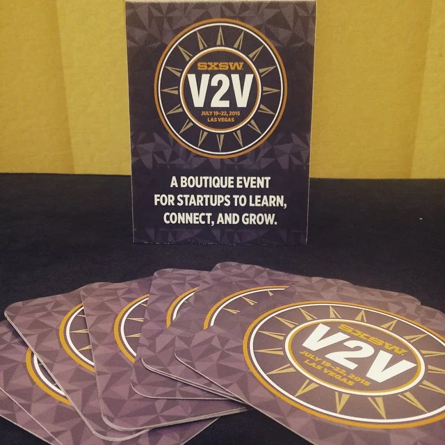 Infographics at SxSW V2V in Las Vegas