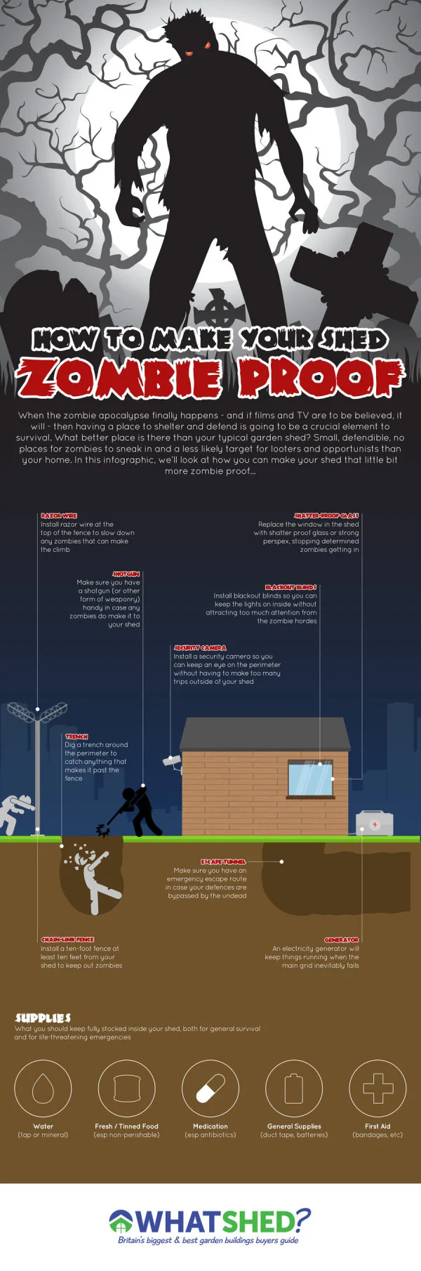 How to Make Your Shed Zombie Proof