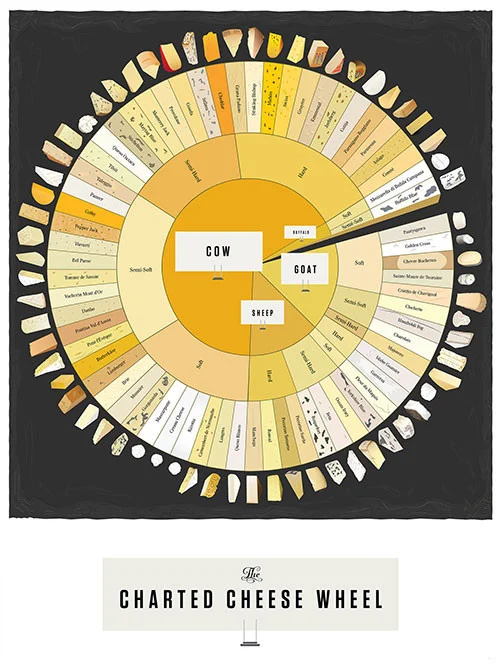 The Charted Cheese Wheel