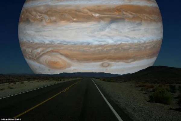 Planets in Orbit Around Earth: Jupiter