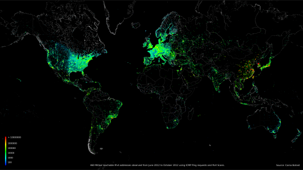 460 Million Connected Internet Devices