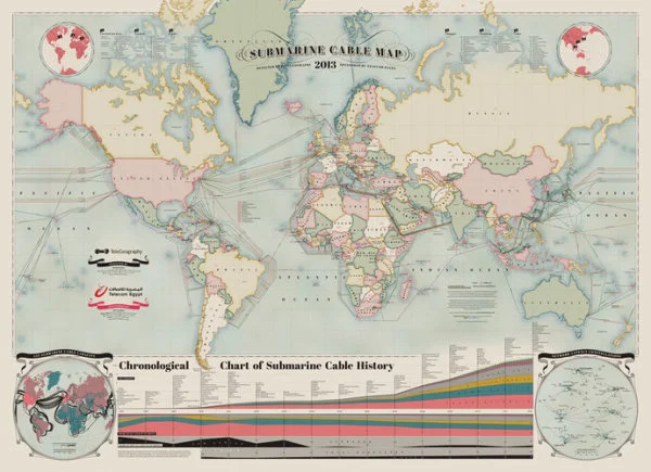 The Submarine Cable Map 2013