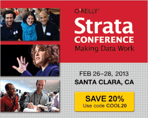 Strata Conference Strata Conference CA Feb 26-28 - 20% Discount Code — Cool Infographics