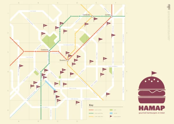 HAMAP Gourmet Burgers in Milan