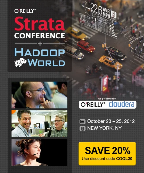 Strata Conference NY Oct 23-25 - 20% Discount Code