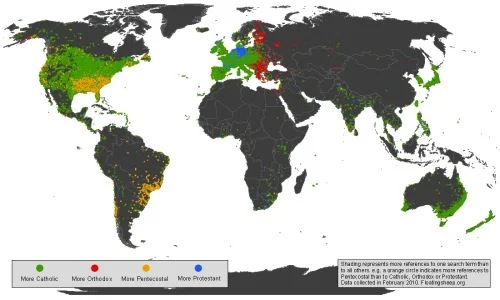 The World Christianity Maps