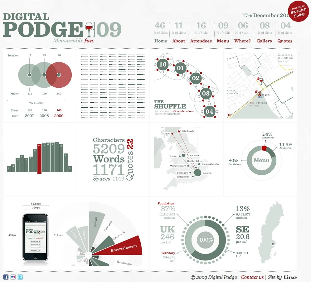 Digital Podge 09 - Fantastic infographic website design