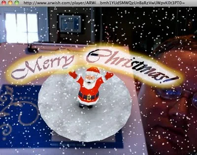 Send your own Augmented Reality Christmas Cards!