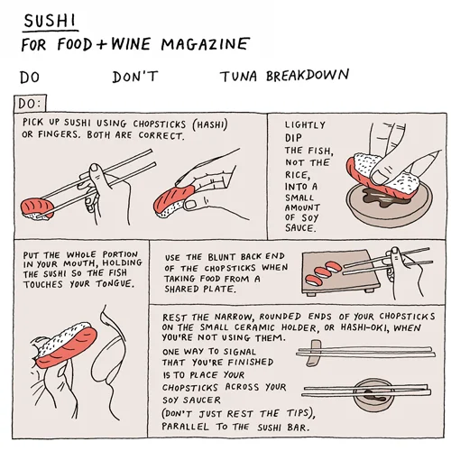 Sushi Etiquette