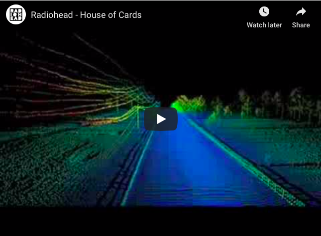 Radiohead: House of Cards visualization video