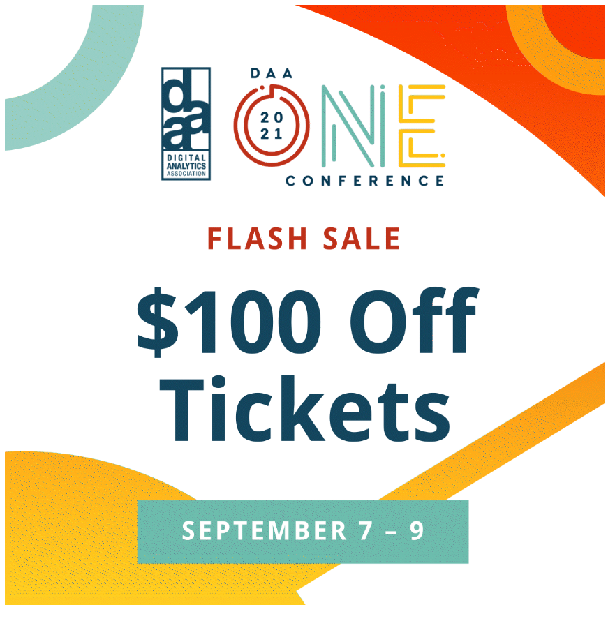 DAA One Conference Flash Sale