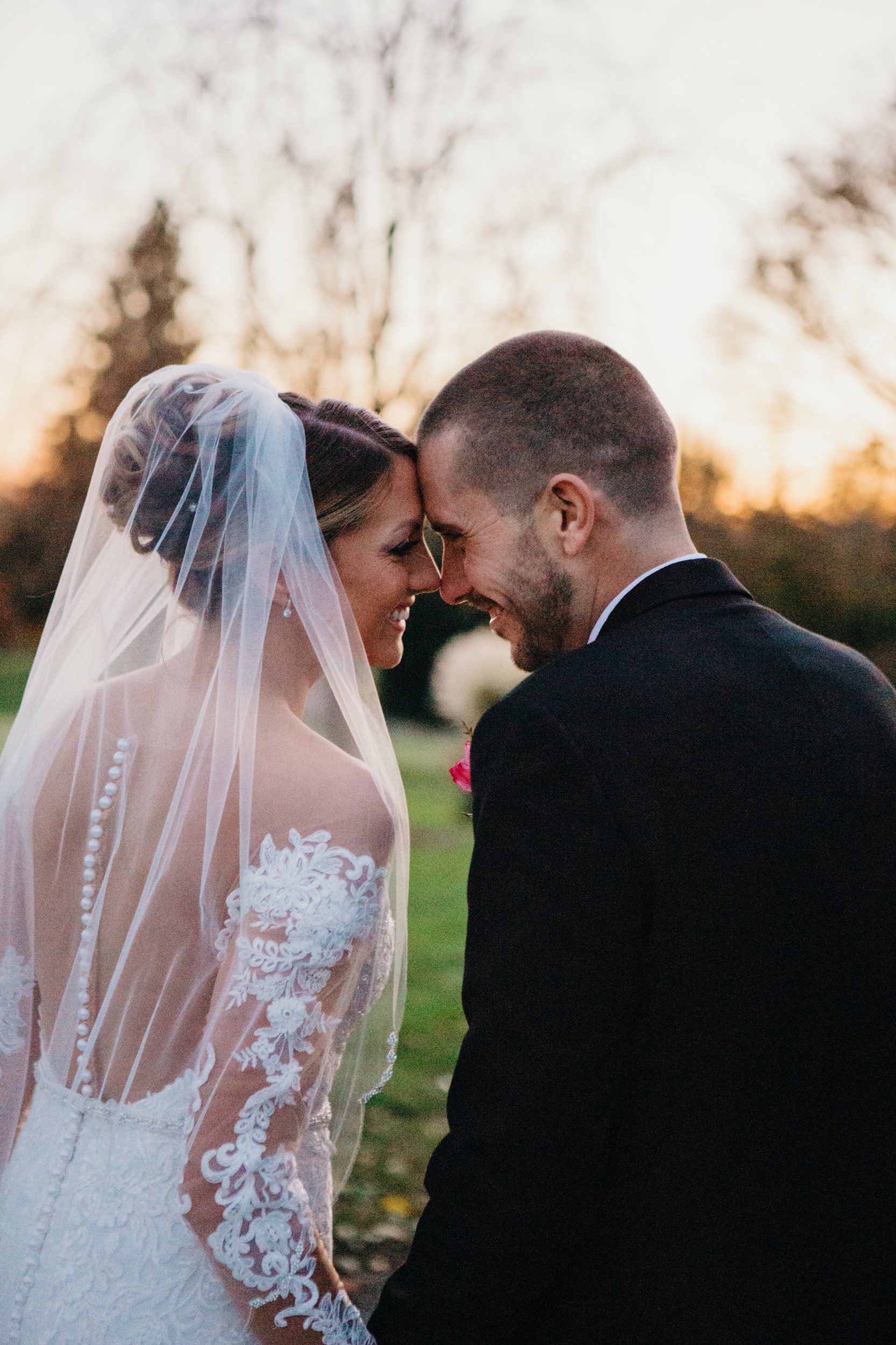 Cherie &amp; Timothy | West Chester Sunset Wedding | Pennsylvania Wedding Photographer