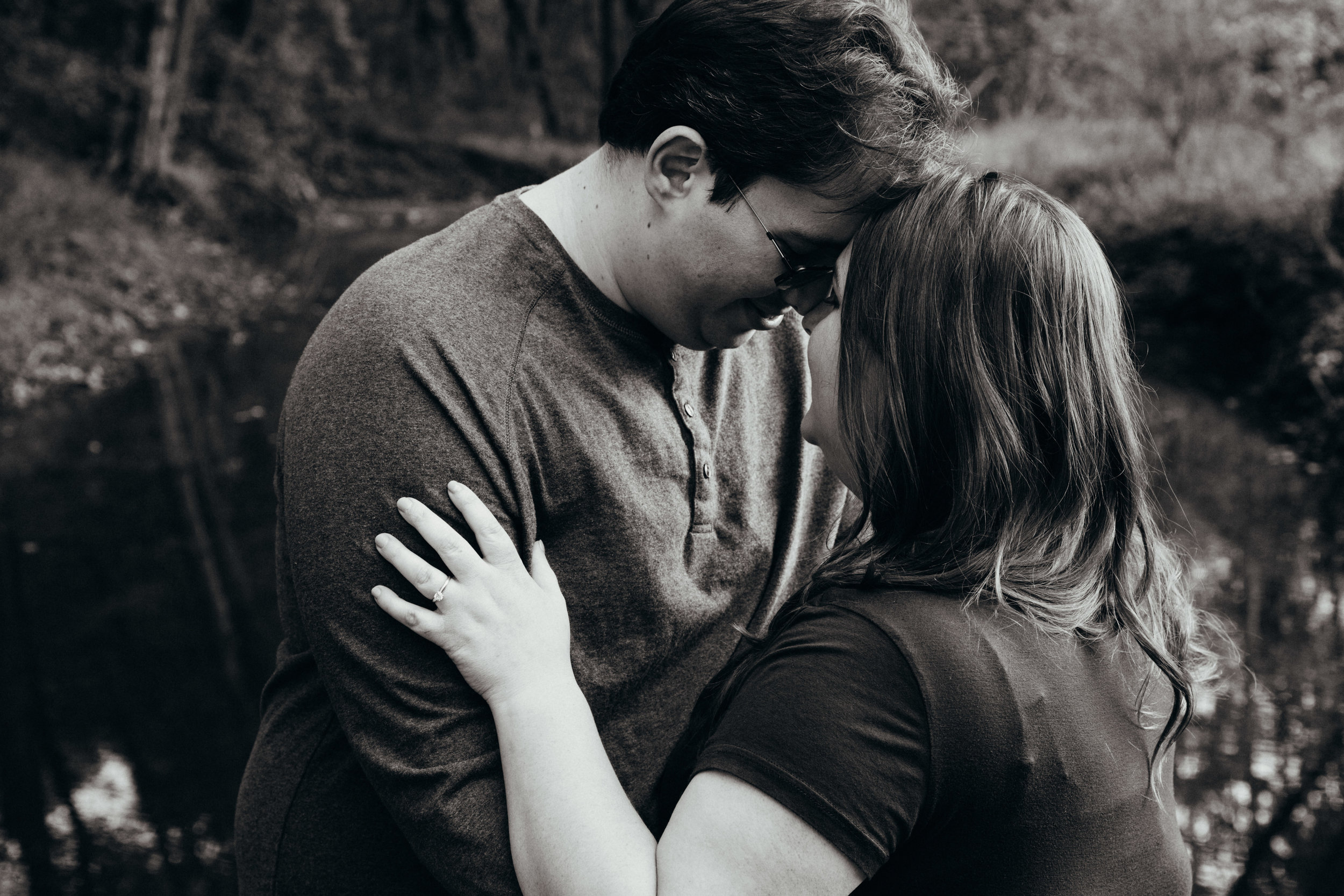 Olivia &amp; Jon | Fall Foliage Engagement Session | Pennsylvania Wedding Photographer
