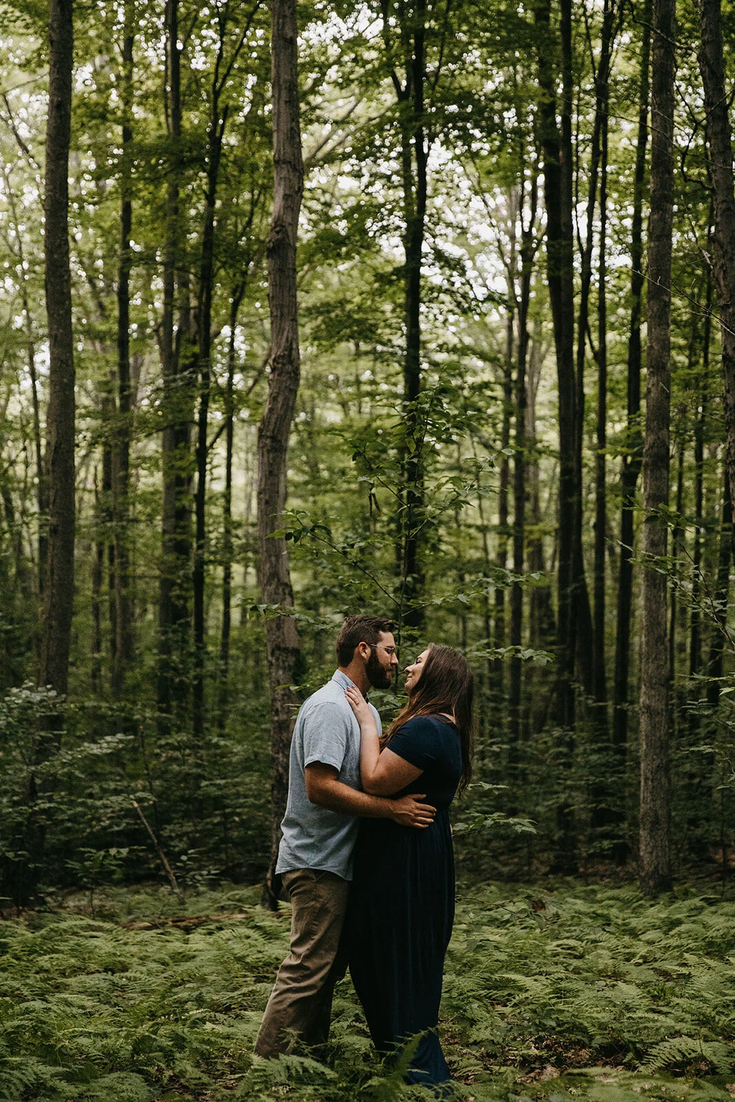 Thea &amp; Dalton | Colton Point State Park Engagement Session | Pennsylvania Wedding Photographer