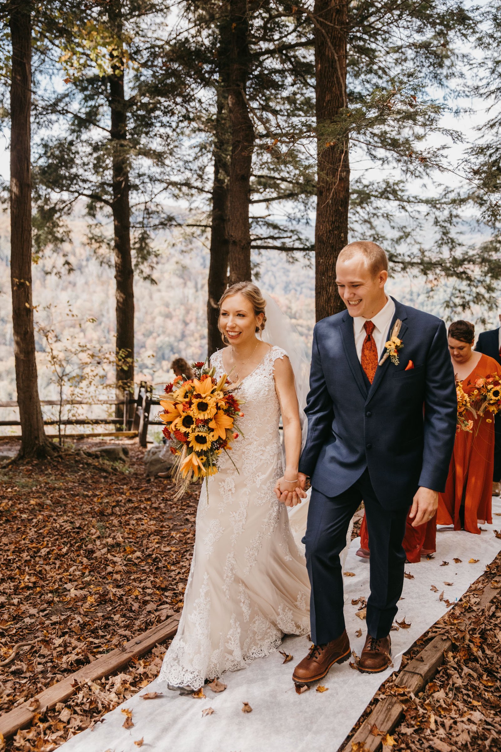 World's End State Park Pennsylvania Wedding