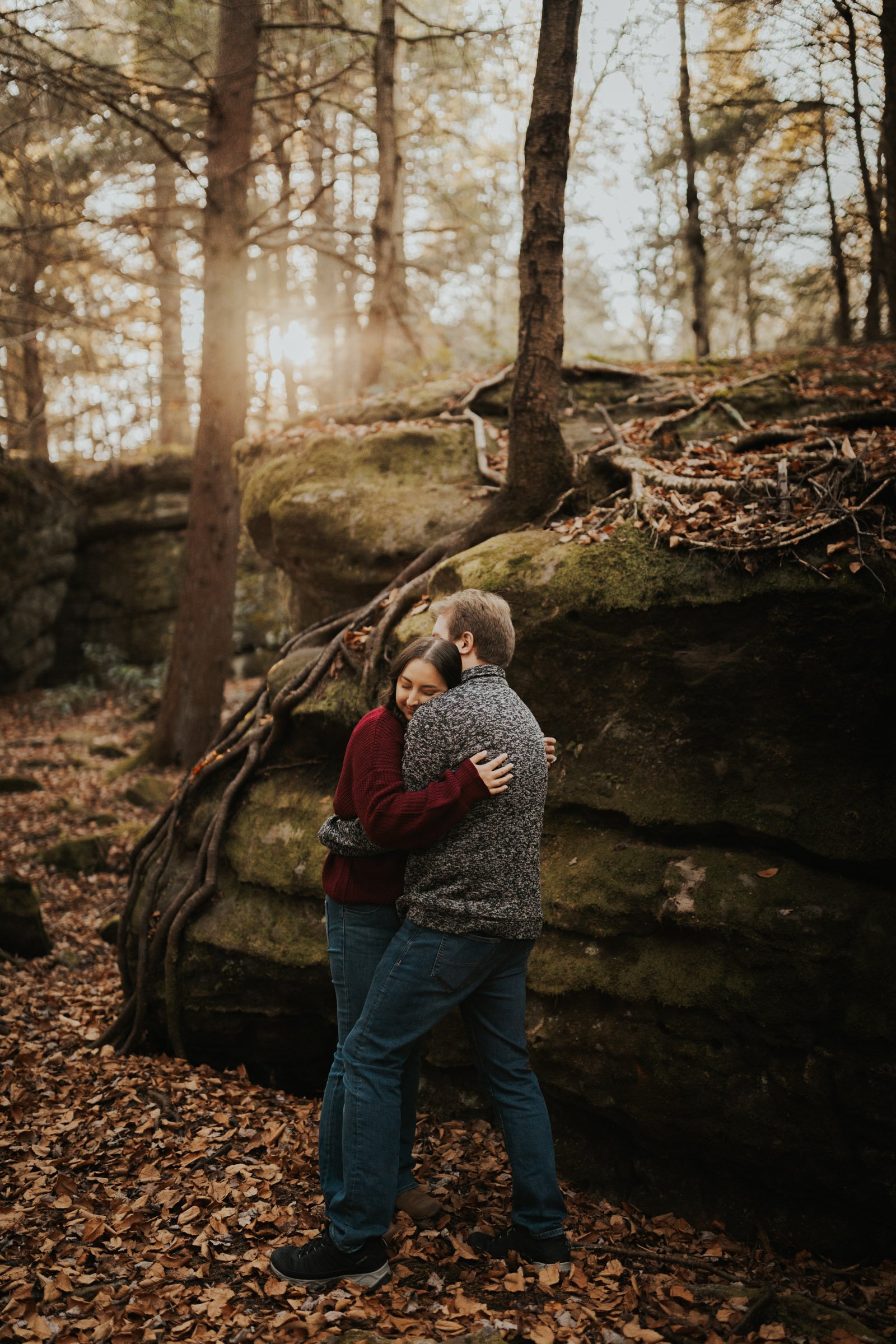 BILGERS ROCKS ENGAGEMENT SESSION