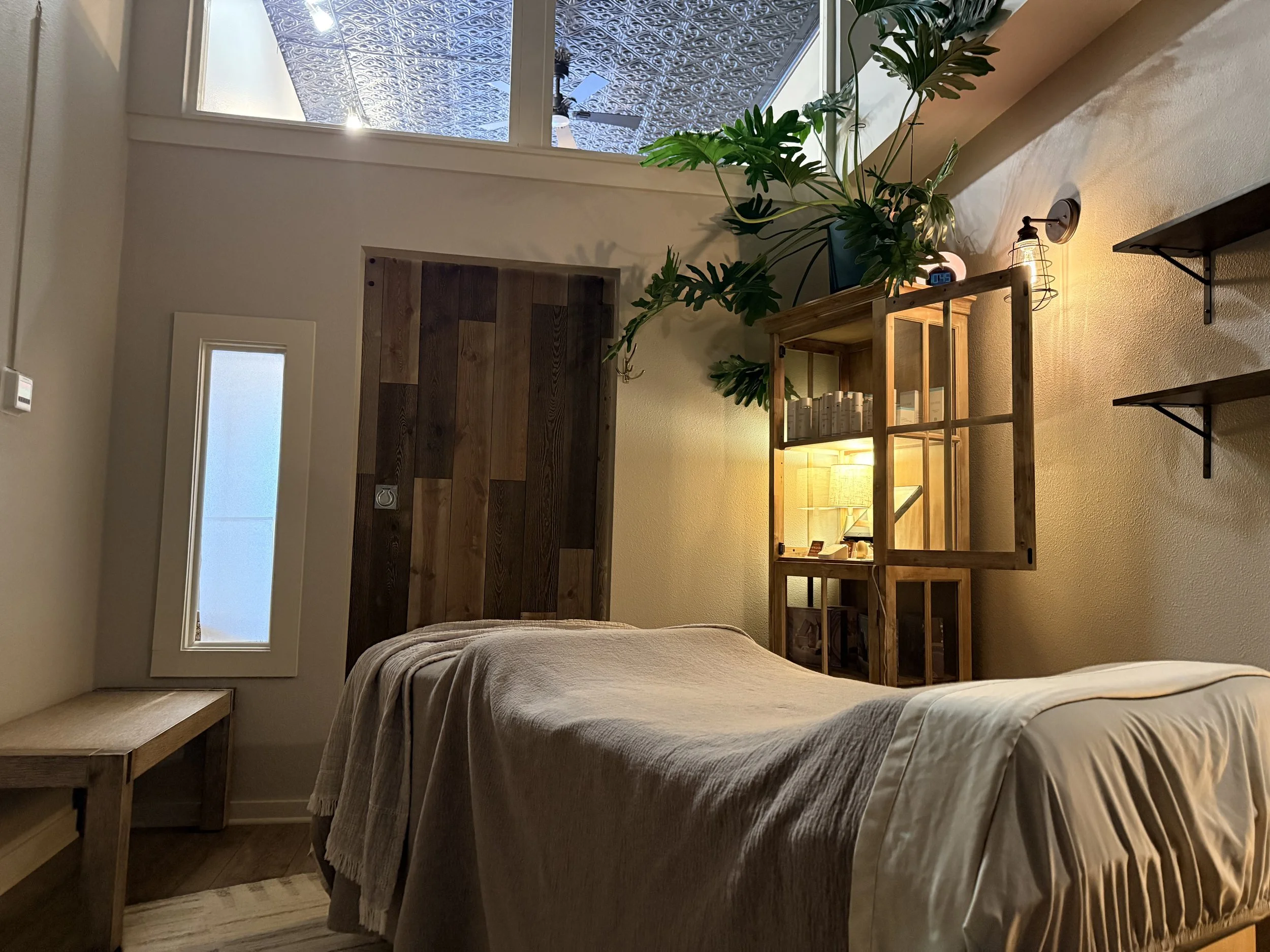 windsor colorado skincare treatment room headspa massage self care