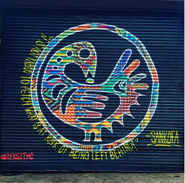 "Sankofa" on Wave St.